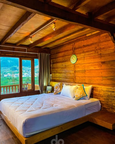 galeri Cabilion Dieng ~ Cabin 3 Bed dekat Candi Arjuna 3