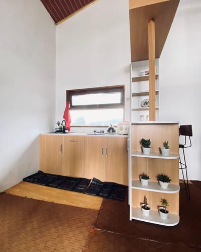 galeri Cabin 3 kamar dekat Candi Arjuna ~ Lavenda Dieng 2
