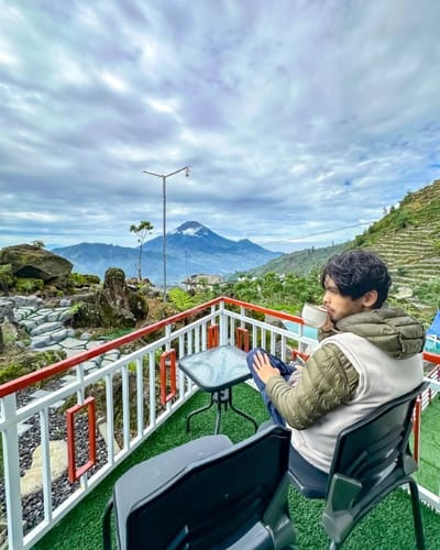 galeri Cabin Sikapuk View gunung dcabinet1 3