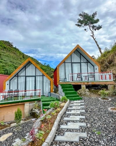 galeri Cabin Sikapuk View gunung  Dcabinet2 2