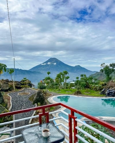 galeri Cabin Sikapuk View gunung  Dcabinet2 4