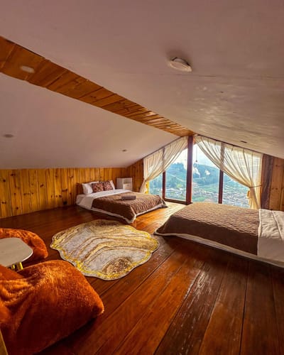 galeri Cabin Spot Sunset  Sunrise kapasitas 7 orang di Bukit Tower 1
