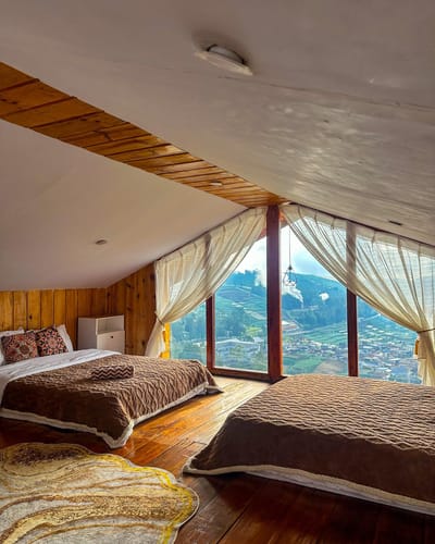 galeri Cabin Spot Sunset  Sunrise kapasitas 7 orang di Bukit Tower 4