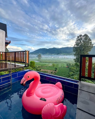 galeri Cabin view Landscape dieng  w/ Pool ~padangsari pool 0