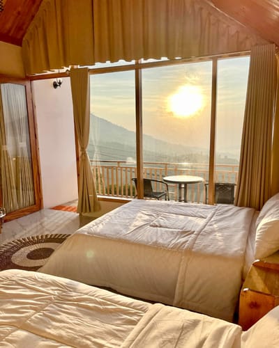 galeri Villa Dieng view Sikapuk ~ Kirana Deluxe ~ syariah 5
