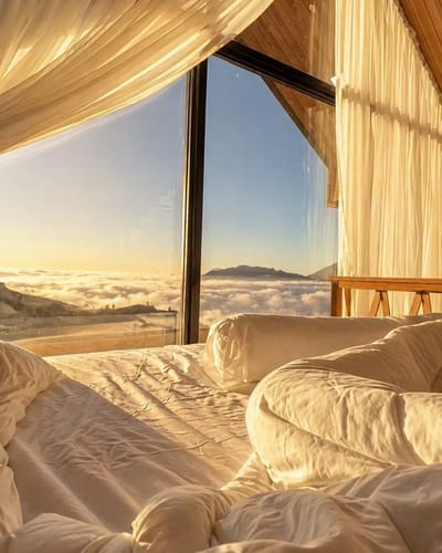 galeri Villa Dieng View  gunung Sindoro dekat bukit sikapuk ~ Kirana Syariah 1