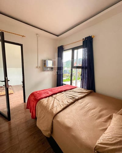 galeri Cabin Salju Dieng salju 2