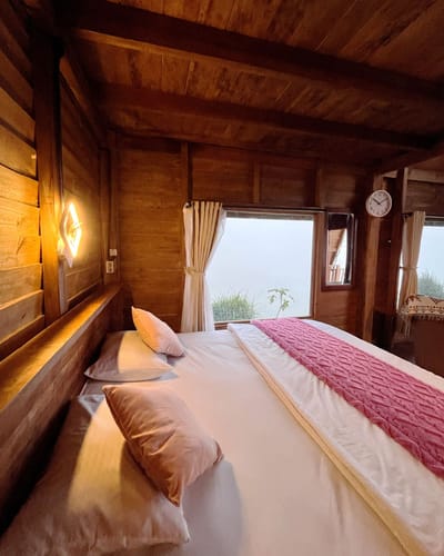 galeri Kabin 3 Bed view bukit dan ladang ~  Dieng Sata 2  3