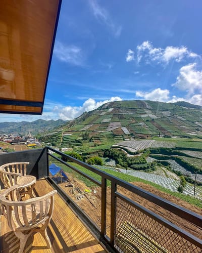 galeri Cottage View perbukitan Dieng - Syakira 1