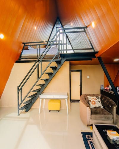 galeri Villa dieng dekat kebun teh tambi Napoleon Diamond 2