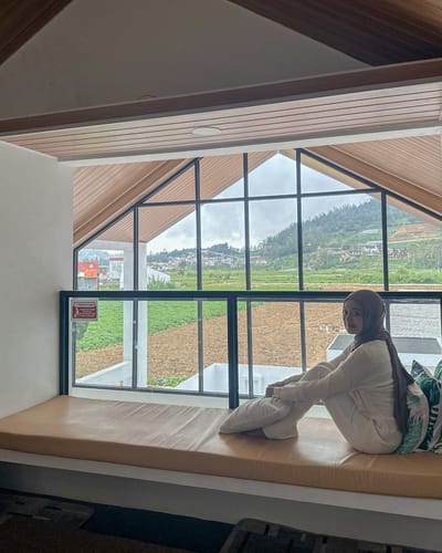 galeri Villa dieng dengan Private Pool kapasitas 8 orang ~ Untung Villa 1