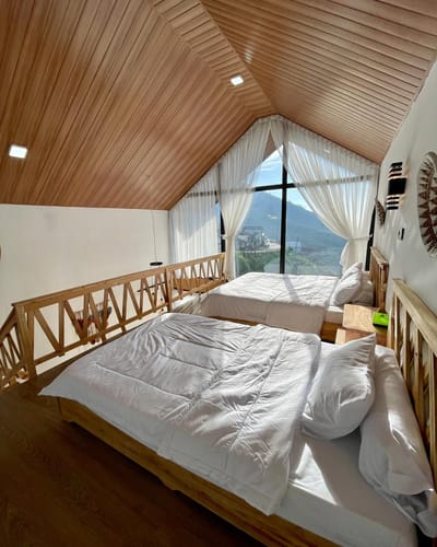 galeri Villa Dieng View  gunung Sindoro dekat bukit sikapuk ~ Kirana Syariah 0