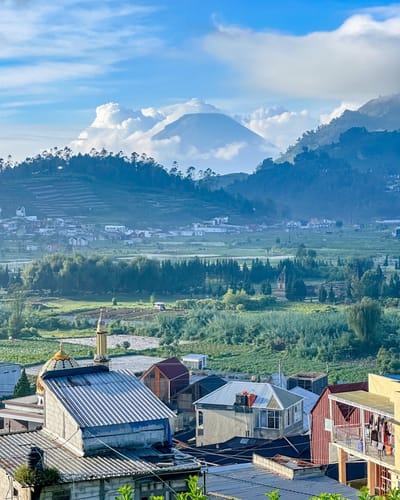 galeri Villa Dieng view lanskap + gunung Sindoro  untuk 3-5 orang 4