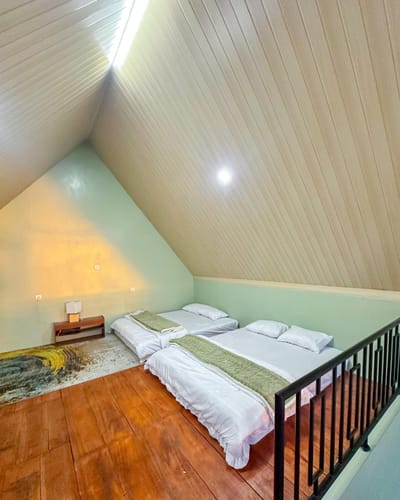 galeri Villa kapasitas 8 orang  view sindoro Astana 4